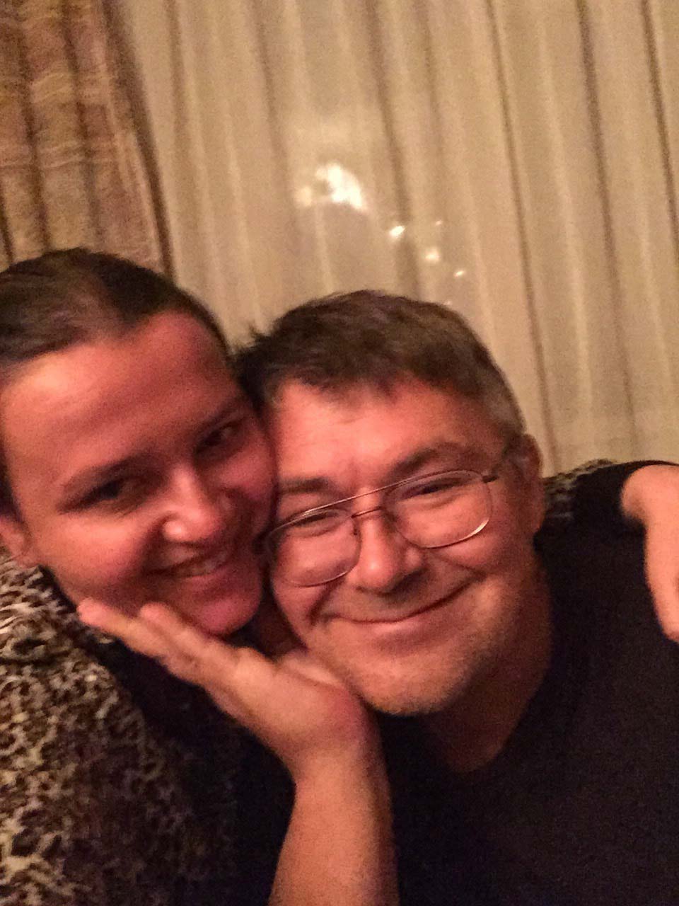 2015 Moscow. Me and my beloved woman.